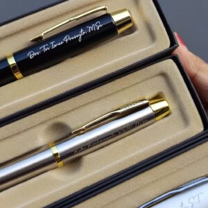 Pulpen metal marking custom