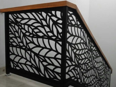 railing tangga ukir